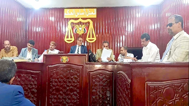 ​الاستئناف العسكري يبدأ محاكمة أخطر الخلايا الحوثية